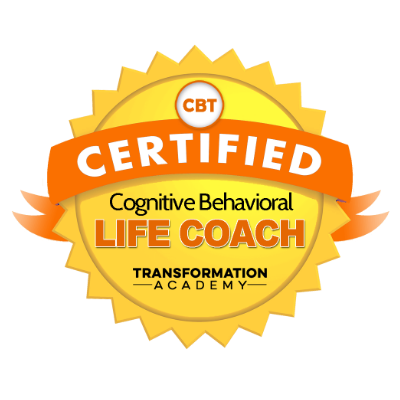 Certified CBT Life Coach Badge Certified CBT Life Coach Badge